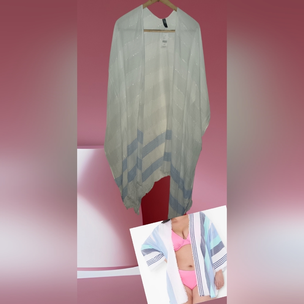 - LANE BRYANT CASUAL BEACH OVERPIECE NWT